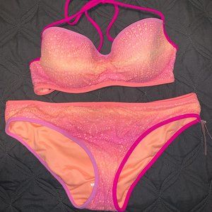 Victoria's Secret Pink and Orange Bikini